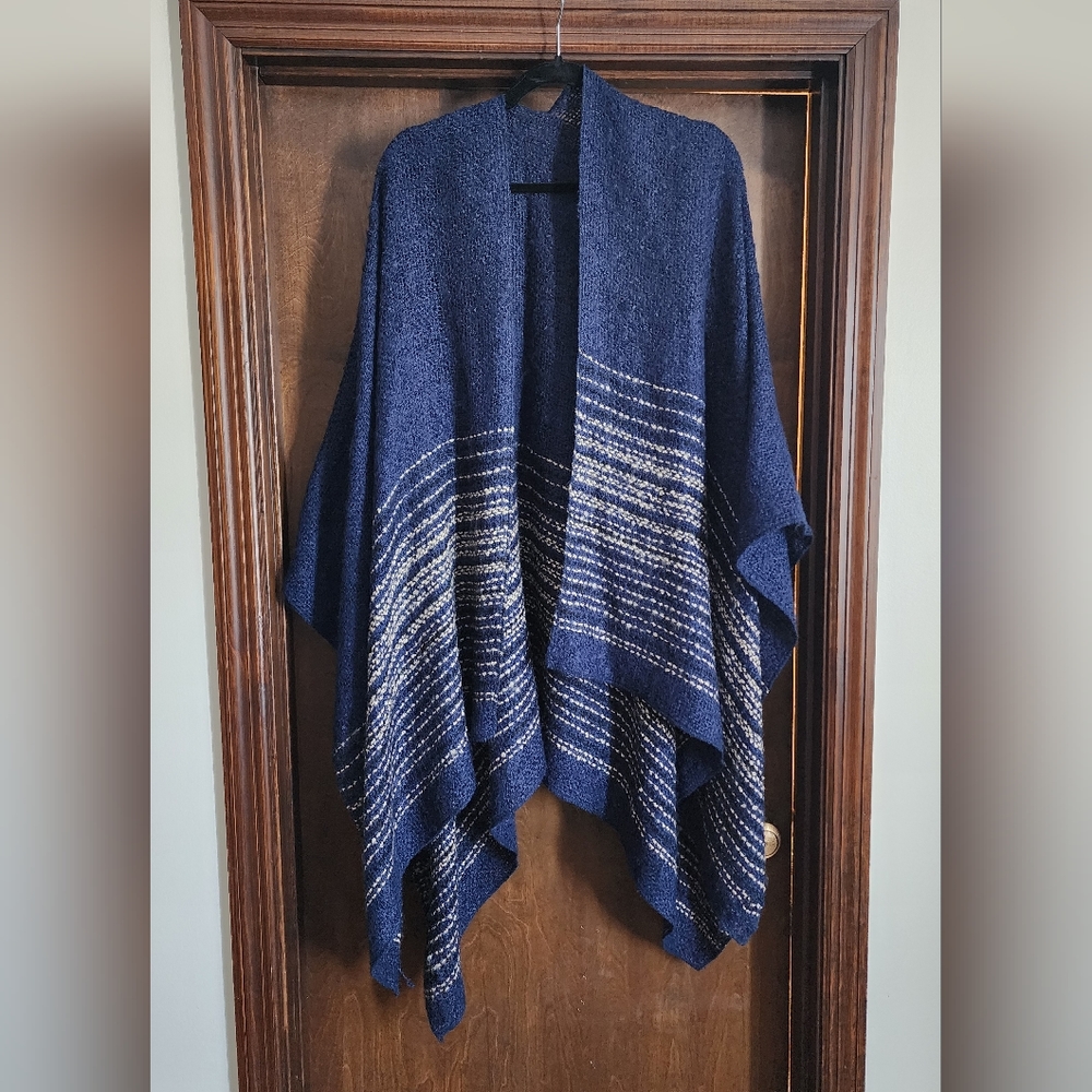 Cardigan/kimono Blue, Black, Tan Onesize